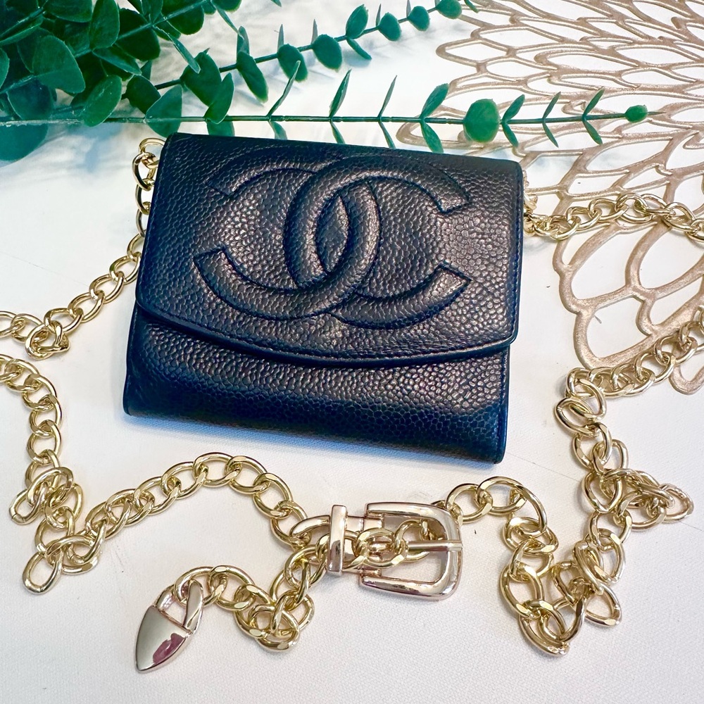 Chanel Caviar Mini Bag with Belt Chain - Picture 7 of 13